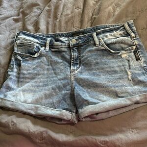 Silver Elsye shorts